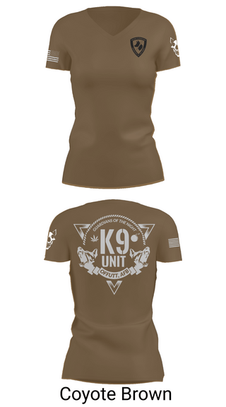 Womens Short Sleeve Vneck Shirt, Guardians of the Night, , Teamtime, Team time, sublimation, custom sports apparel, team uniforms, spirit wear, spiritwear, sports uniforms, custom shirts, team store, custom team store, fundraiser sports, apparel fundraiser