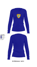 Orange County REACT 1392795 Women's Long Sleeve V-neck Shirt - 34