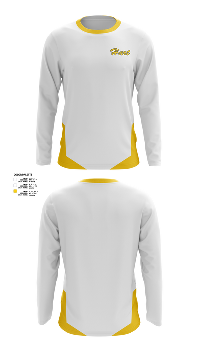 William S Hart Baseball and Softball 95484617 Long Sleeve Performance Shirt 2