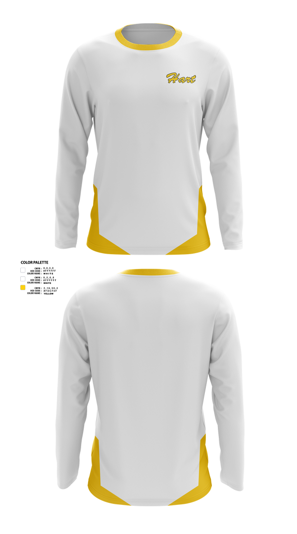 Long Sleeve Performance Shirt, William S Hart Baseball and Softball, Baseball, Teamtime, Team time, sublimation, custom sports apparel, team uniforms, spirit wear, spiritwear, sports uniforms, custom shirts, team store, custom team store, fundraiser sports, apparel fundraiser