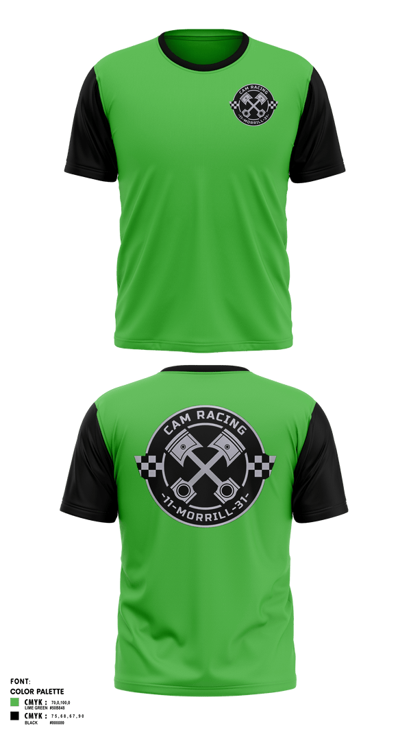 Short Sleeve Performance Shirt, Cam racing, , Teamtime, Team time, sublimation, custom sports apparel, team uniforms, spirit wear, spiritwear, sports uniforms, custom shirts, team store, custom team store, fundraiser sports, apparel fundraiser