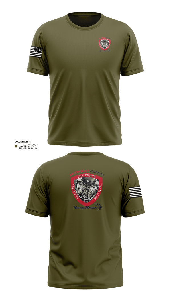 Short Sleeve Performance Shirt, Northwest Georgia Young Marines, , Teamtime, Team time, sublimation, custom sports apparel, team uniforms, spirit wear, spiritwear, sports uniforms, custom shirts, team store, custom team store, fundraiser sports, apparel fundraiser