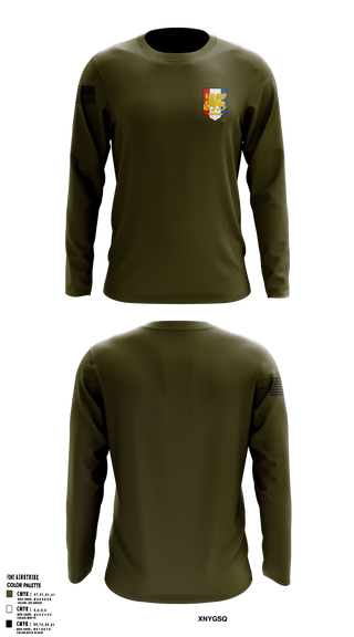 Long Sleeve Performance Shirt, 88th Artillery Detachment, , Teamtime, Team time, sublimation, custom sports apparel, team uniforms, spirit wear, spiritwear, sports uniforms, custom shirts, team store, custom team store, fundraiser sports, apparel fundraiser