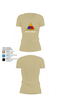 261st BSC CAVEMAN PLT 28746409 Women's Short Sleeve V-neck Shirt - 84