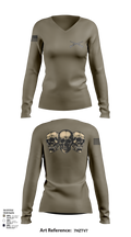 2-11 IBOLC 33981490 Women's Long Sleeve V-neck Shirt - 101