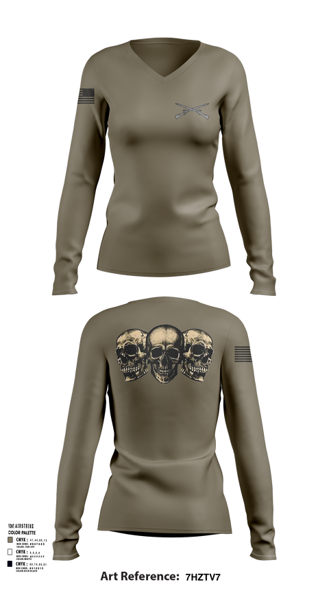 Womens Long Sleeve Vneck Shirt, 2-11 IBOLC, , Teamtime, Team time, sublimation, custom sports apparel, team uniforms, spirit wear, spiritwear, sports uniforms, custom shirts, team store, custom team store, fundraiser sports, apparel fundraiser