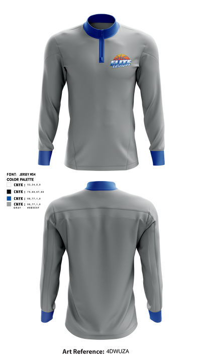 Elite Mixtapes 34822869 Quarter Zip Jacket - 8
