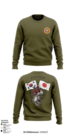 Crew Neck Sweatshirt, 3/11 Mayhem, , Teamtime, Team time, sublimation, custom sports apparel, team uniforms, spirit wear, spiritwear, sports uniforms, custom shirts, team store, custom team store, fundraiser sports, apparel fundraiser