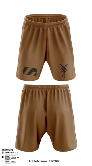Athletic Shorts With Pockets, Apocalypse Platoon, , Teamtime, Team time, sublimation, custom sports apparel, team uniforms, spirit wear, spiritwear, sports uniforms, custom shirts, team store, custom team store, fundraiser sports, apparel fundraiser
