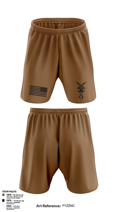 Apocalypse Platoon 49394201 Athletic Shorts With Pockets - 105