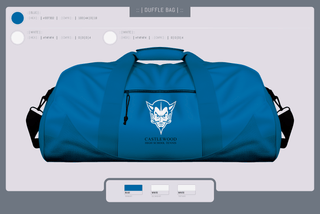 Duffle Bag, Castlewood High School Tennis, Tennis, Teamtime, Team time, sublimation, custom sports apparel, team uniforms, spirit wear, spiritwear, sports uniforms, custom shirts, team store, custom team store, fundraiser sports, apparel fundraiser