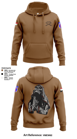 Hoodie, 3-6 FA, Army, Teamtime, Team time, sublimation, custom sports apparel, team uniforms, spirit wear, spiritwear, sports uniforms, custom shirts, team store, custom team store, fundraiser sports, apparel fundraiser
