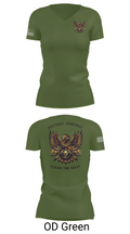 Foxtrot Company, 832nd OD BN 51500889 Women's Short Sleeve V-neck Shirt - 48