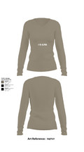1-31 ALPHA 58209516 Women's Long Sleeve V-neck Shirt - 62