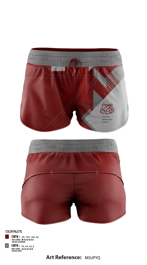 Track Shorts, Thomson Tigers Track and Field, Track & Field, Teamtime, Team time, sublimation, custom sports apparel, team uniforms, spirit wear, spiritwear, sports uniforms, custom shirts, team store, custom team store, fundraiser sports, apparel fundraiser