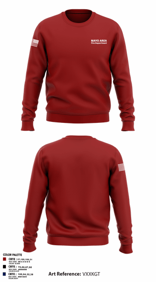 Crew Neck Sweatshirt, Mayo Area Fire Department, , Teamtime, Team time, sublimation, custom sports apparel, team uniforms, spirit wear, spiritwear, sports uniforms, custom shirts, team store, custom team store, fundraiser sports, apparel fundraiser
