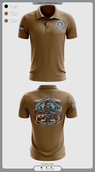 Short Sleeve Performance Polo, Ghost Riders, , Teamtime, Team time, sublimation, custom sports apparel, team uniforms, spirit wear, spiritwear, sports uniforms, custom shirts, team store, custom team store, fundraiser sports, apparel fundraiser