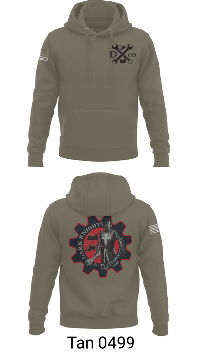 D Co. 2-158th AHB 37941019 Hoodie - 78