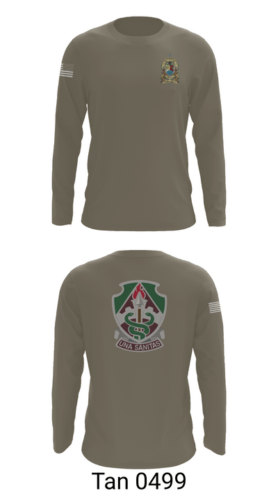 VRA- Fort Eustis Branch 87447712 Long Sleeve Performance Shirt 66