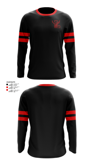 Long Sleeve Performance Shirt, Lowville Academy High School Lacrosse, Men's Lacrosse, Teamtime, Team time, sublimation, custom sports apparel, team uniforms, spirit wear, spiritwear, sports uniforms, custom shirts, team store, custom team store, fundraiser sports, apparel fundraiser