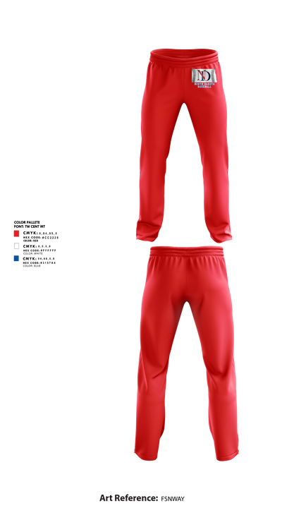 North Dakota Baseball 95809120 Sweatpants - 1