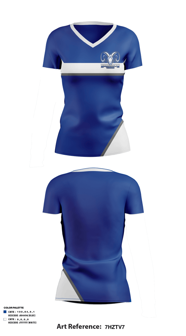 Womens Short Sleeve Vneck Shirt, Hightstown High School Tennis, Tennis, Teamtime, Team time, sublimation, custom sports apparel, team uniforms, spirit wear, spiritwear, sports uniforms, custom shirts, team store, custom team store, fundraiser sports, apparel fundraiser