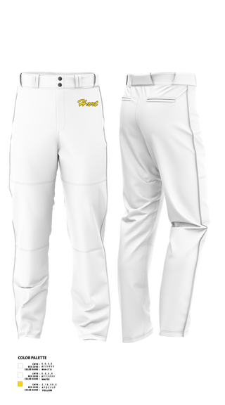 Baseball Pants, William S Hart Baseball and Softball, Baseball, Teamtime, Team time, sublimation, custom sports apparel, team uniforms, spirit wear, spiritwear, sports uniforms, custom shirts, team store, custom team store, fundraiser sports, apparel fundraiser