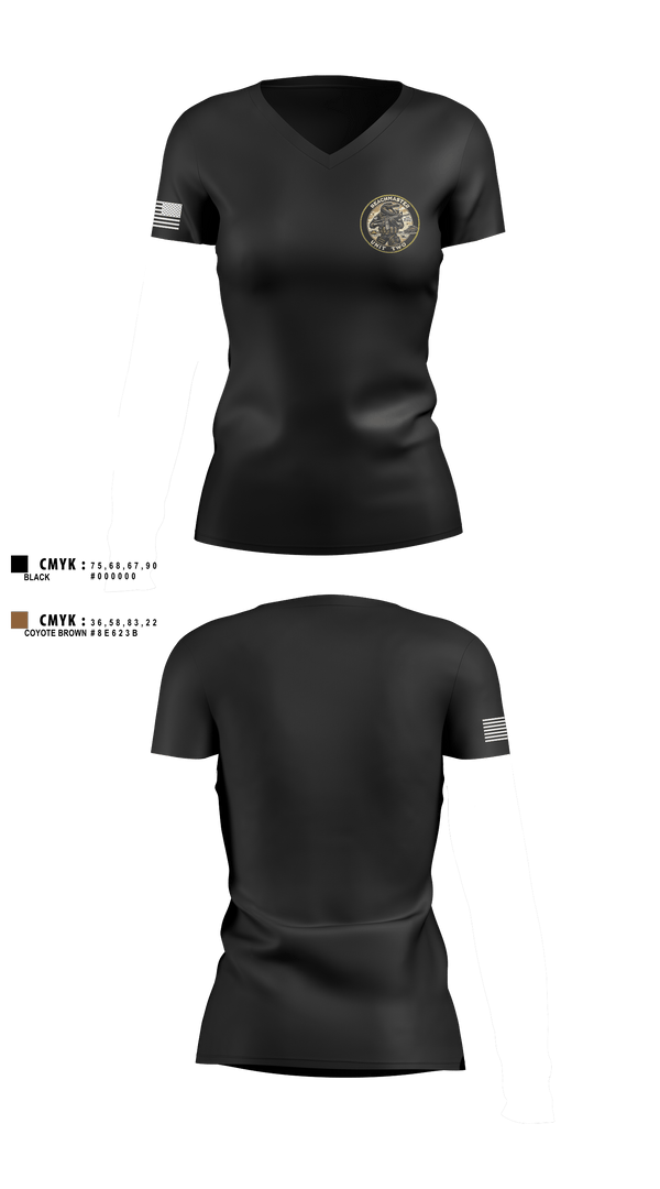 Womens Short Sleeve Vneck Shirt, BEACHMASTER UNIT TWO, , Teamtime, Team time, sublimation, custom sports apparel, team uniforms, spirit wear, spiritwear, sports uniforms, custom shirts, team store, custom team store, fundraiser sports, apparel fundraiser