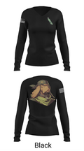 Supply Chain Management 82795963 Women's Long Sleeve V-neck Shirt - 37