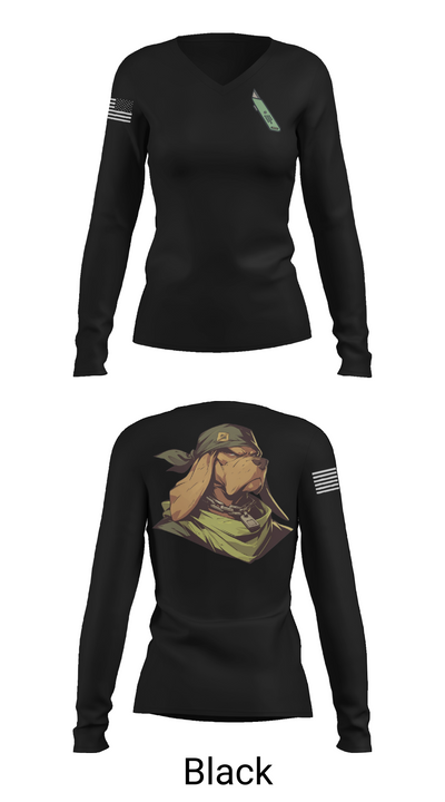 Supply Chain Management 82795963 Women's Long Sleeve V-neck Shirt - 37