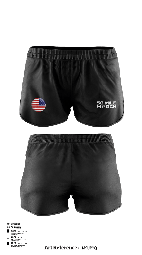 Ranger Panties, 50 Mile March, , Teamtime, Team time, sublimation, custom sports apparel, team uniforms, spirit wear, spiritwear, sports uniforms, custom shirts, team store, custom team store, fundraiser sports, apparel fundraiser