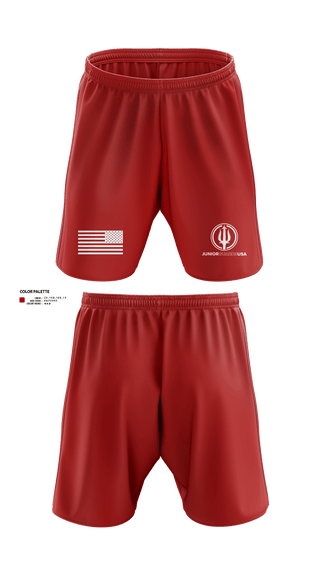 Athletic Shorts With Pockets, Junior Guards USA, Swimming, Teamtime, Team time, sublimation, custom sports apparel, team uniforms, spirit wear, spiritwear, sports uniforms, custom shirts, team store, custom team store, fundraiser sports, apparel fundraiser
