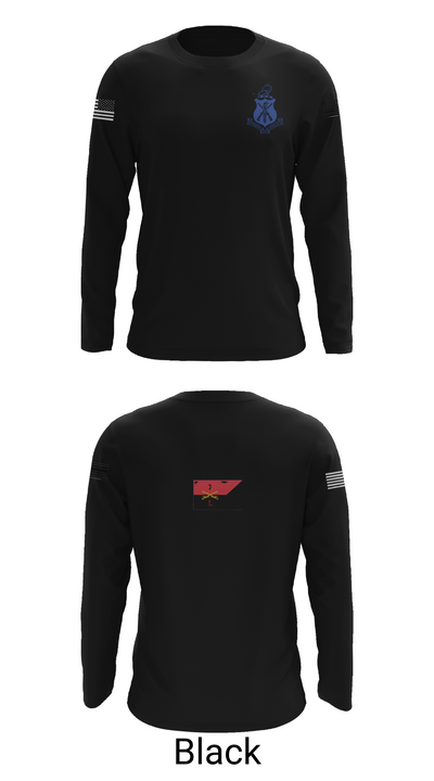 Pershing Rifles Troop L-1 10347059 Long Sleeve Performance Shirt 26