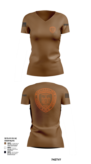 Womens Short Sleeve Vneck Shirt, Green Haven CERT, , Teamtime, Team time, sublimation, custom sports apparel, team uniforms, spirit wear, spiritwear, sports uniforms, custom shirts, team store, custom team store, fundraiser sports, apparel fundraiser