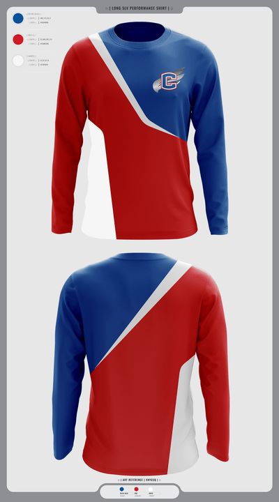 Cleveland Blue Raiders 65341867 Long Sleeve Performance Shirt 5