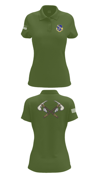 Womens Short Sleeve Performance Polo, Marauders, Army, Teamtime, Team time, sublimation, custom sports apparel, team uniforms, spirit wear, spiritwear, sports uniforms, custom shirts, team store, custom team store, fundraiser sports, apparel fundraiser
