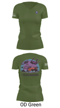 1-228 HHC Phantoms 17599849 Women's Short Sleeve V-neck Shirt - 48