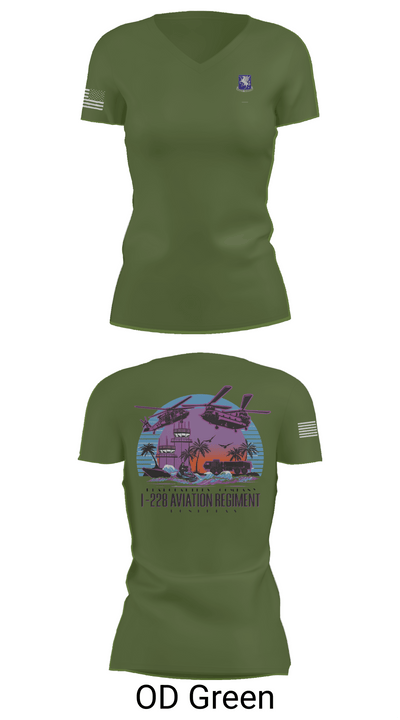 1-228 HHC Phantoms 17599849 Women's Short Sleeve V-neck Shirt - 48