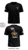 B2 Patriots no C flag Short Sleeve Performance Shirt - 3