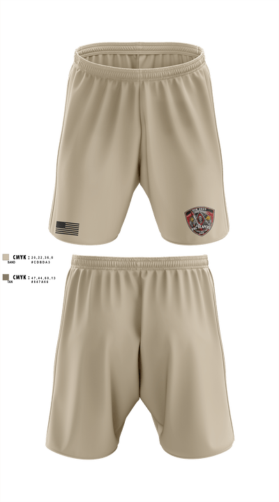 4-3 ADA 25720593 Athletic Shorts With Pockets - 4