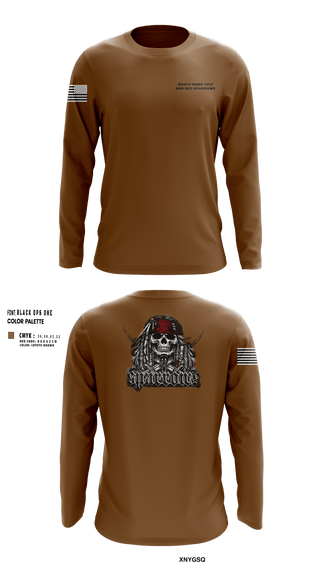 Long Sleeve Performance Shirt, 809tH MRBC 1st PLT 2nd SEC Sparrows, , Teamtime, Team time, sublimation, custom sports apparel, team uniforms, spirit wear, spiritwear, sports uniforms, custom shirts, team store, custom team store, fundraiser sports, apparel fundraiser