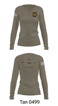 1270A 97331087 Women's Long Sleeve V-neck Shirt - 73