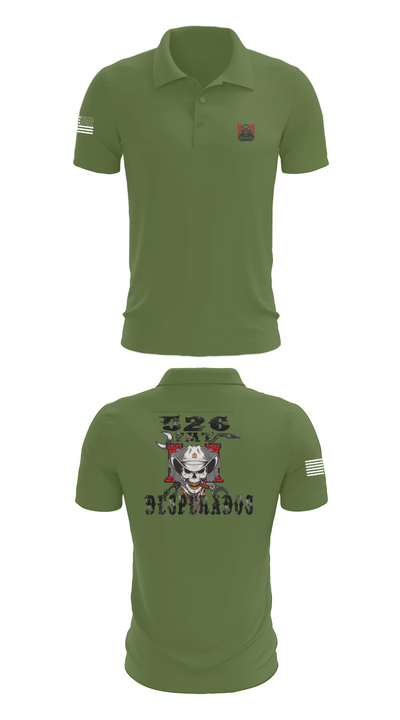 526th ECC Desperados FMT 5277023 Short Sleeve Performance Polo - 47