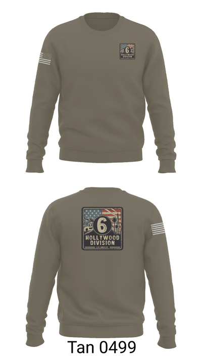 Hollywood Division 53010755 Crew Neck Sweatshirt - 62