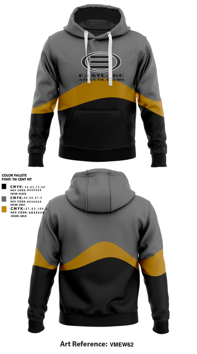 Eastlake Athletic Clubs 24025475 Hoodie - 1