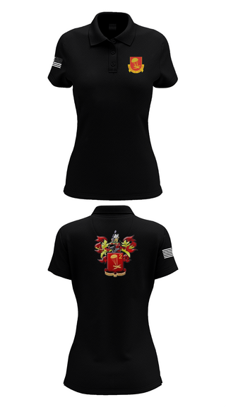 Womens Short Sleeve Performance Polo, 2-377 PFAR, Army, Teamtime, Team time, sublimation, custom sports apparel, team uniforms, spirit wear, spiritwear, sports uniforms, custom shirts, team store, custom team store, fundraiser sports, apparel fundraiser