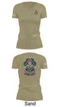 VRA- Fort Eustis Branch 87447712 Women's Short Sleeve V-neck Shirt - 88