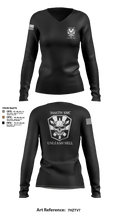 3666 Support Maintenance Company 81340233 Women's Long Sleeve V-neck Shirt - 3