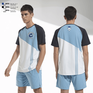 Short Sleeve Performance Shirt, Castlewood Blue Devils, Tennis, Teamtime, Team time, sublimation, custom sports apparel, team uniforms, spirit wear, spiritwear, sports uniforms, custom shirts, team store, custom team store, fundraiser sports, apparel fundraiser