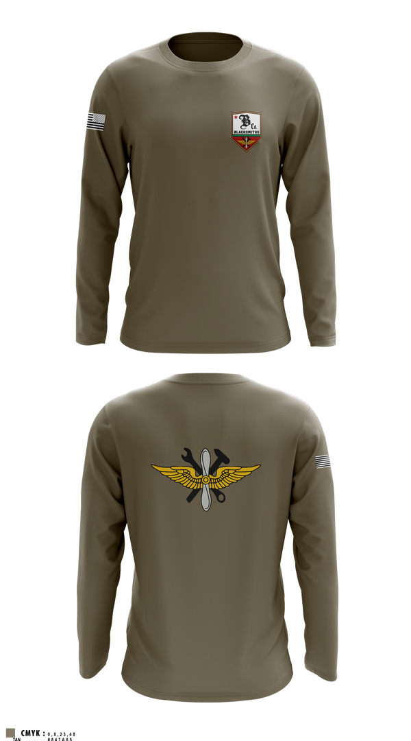 Long Sleeve Performance Shirt, Blacksmiths, National Guard, Teamtime, Team time, sublimation, custom sports apparel, team uniforms, spirit wear, spiritwear, sports uniforms, custom shirts, team store, custom team store, fundraiser sports, apparel fundraiser